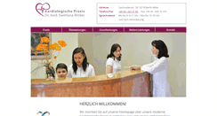 Desktop Screenshot of kardiologie-moeller.de