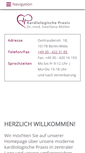 Mobile Screenshot of kardiologie-moeller.de